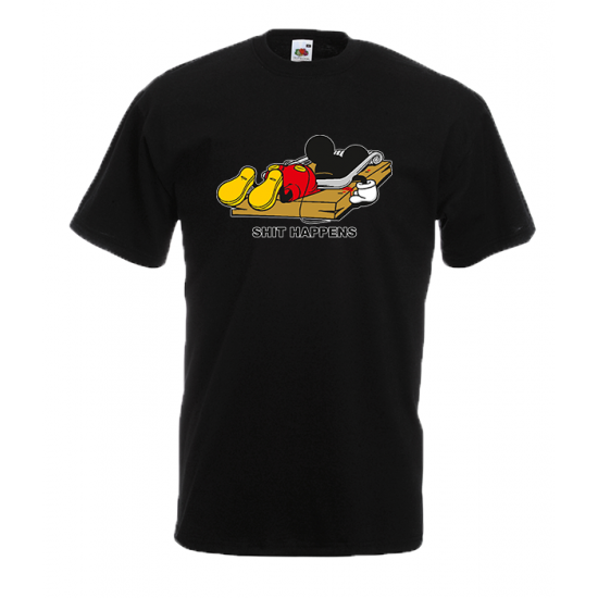 Shit Happens T-Shirt with print