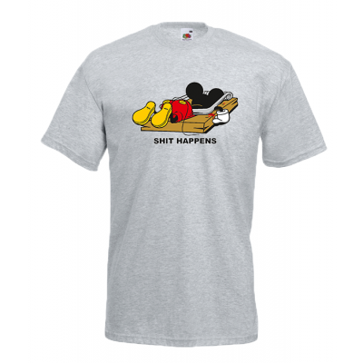 Shit Happens T-Shirt with print
