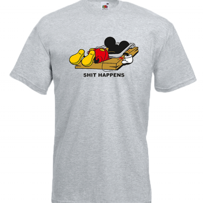 Shit Happens T-Shirt with print