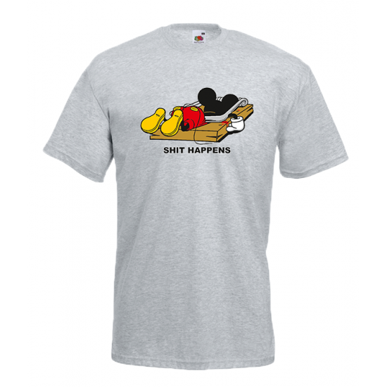 Shit Happens T-Shirt with print