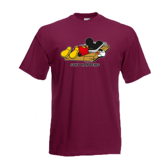 Shit Happens T-Shirt with print