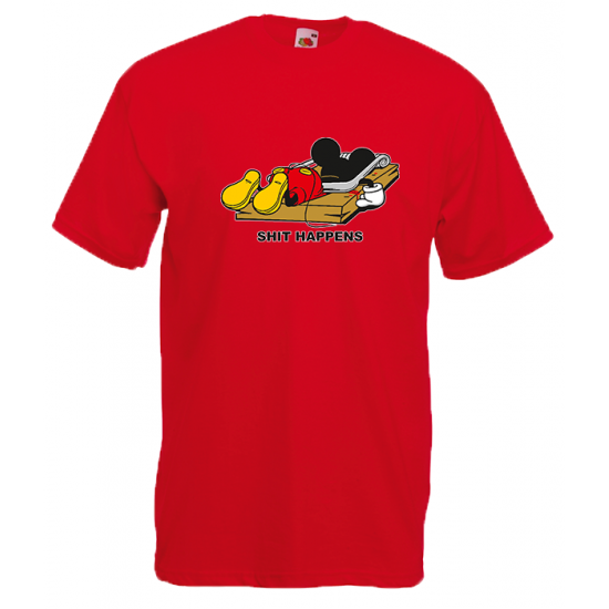 Shit Happens T-Shirt with print