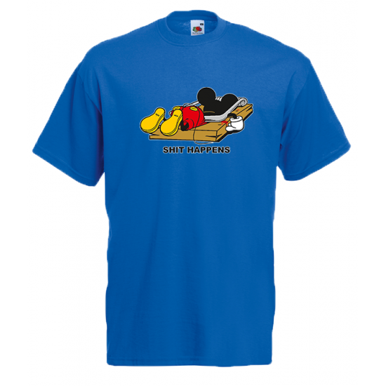 Shit Happens T-Shirt with print