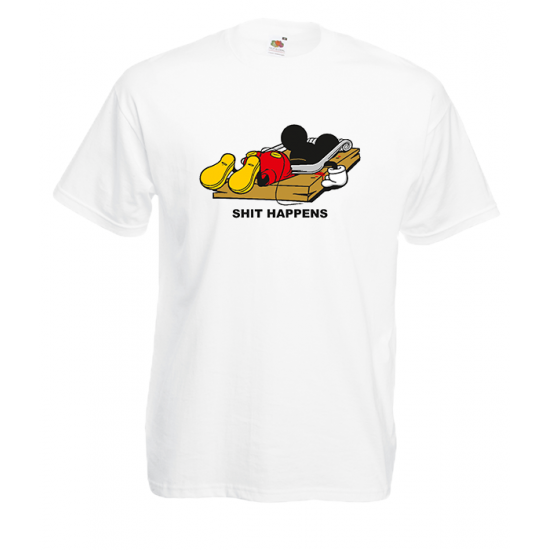 Shit Happens T-Shirt with print