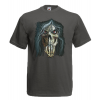 Skull Middle Finger T-Shirt with print