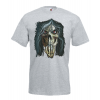 Skull Middle Finger T-Shirt with print
