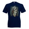 Skull Middle Finger T-Shirt with print