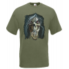 Skull Middle Finger T-Shirt with print