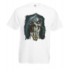 Skull Middle Finger T-Shirt with print