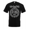 Socrates Greek Key Circle T-Shirt with print