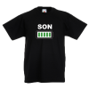 Son Battery Kids T-Shirt with print