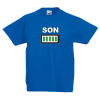 Son Battery Kids T-Shirt with print