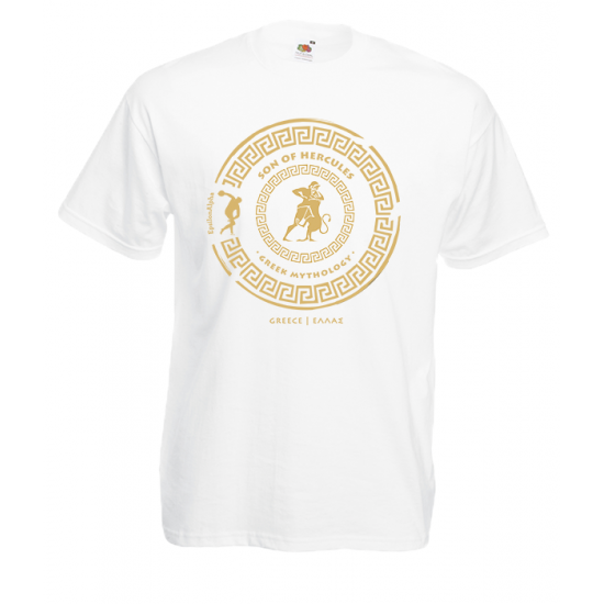 Son Of Hercules Gold T-Shirt with print