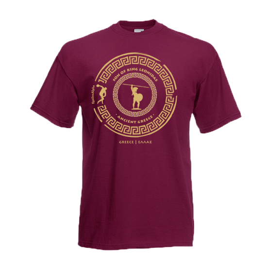 Son Of King Leonidas Gold T-Shirt with print