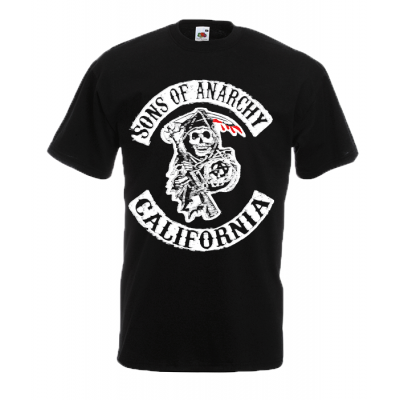 Sons Of Anarchy T-Shirt με στάμπα