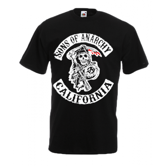 Sons Of Anarchy T-Shirt με στάμπα