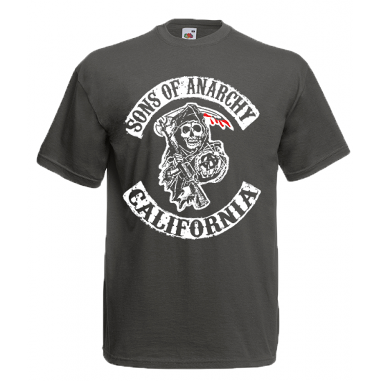 Sons Of Anarchy T-Shirt με στάμπα