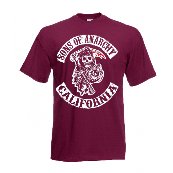 Sons Of Anarchy T-Shirt με στάμπα