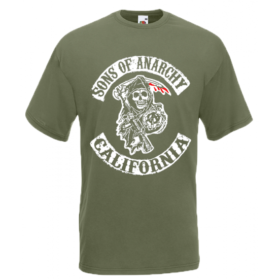 Sons Of Anarchy T-Shirt με στάμπα