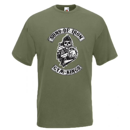 Sons Of IronT-Shirt με στάμπα