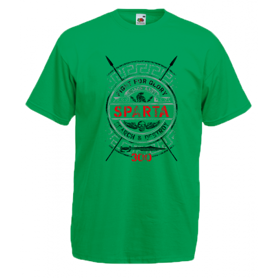 Sparta Search Destroy T-Shirt with print