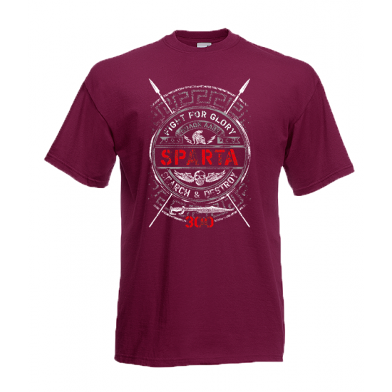 Sparta Search Destroy T-Shirt with print