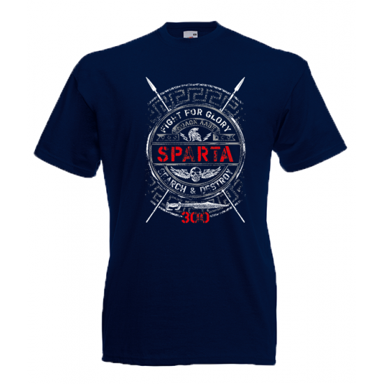 Sparta Search Destroy T-Shirt with print