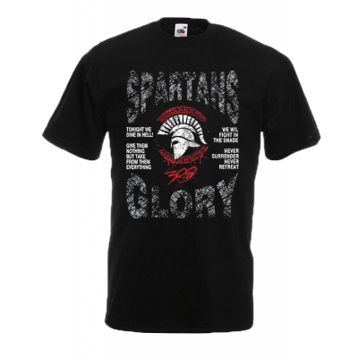 Spartans Quotes T-Shirt with print
