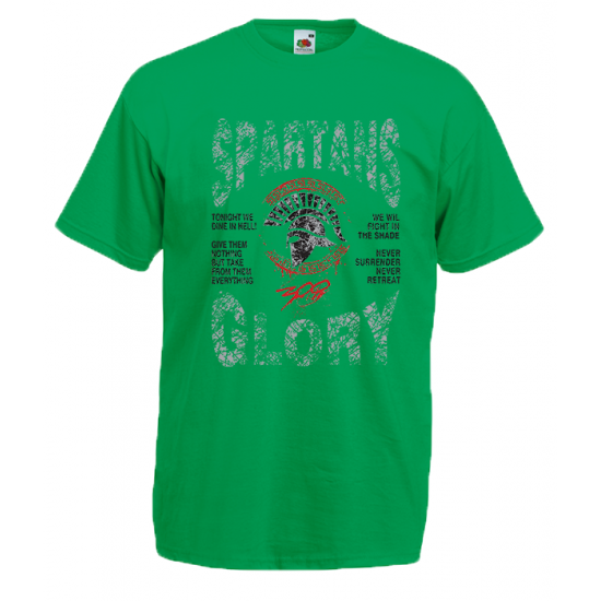 Spartans Quotes T-Shirt with print
