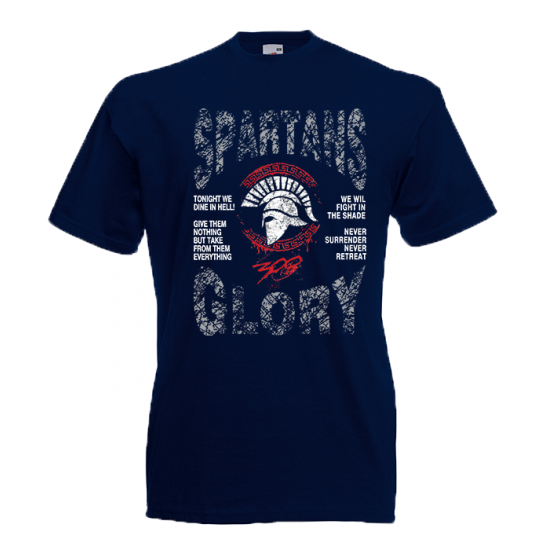 Spartans Quotes T-Shirt with print