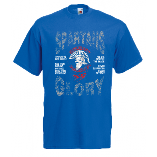 Spartans Quotes T-Shirt with print