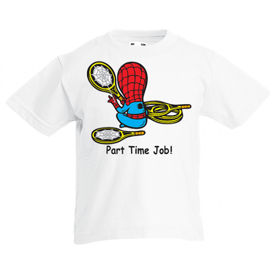 T-Shirt with print Spiderman Part Time Job-3695