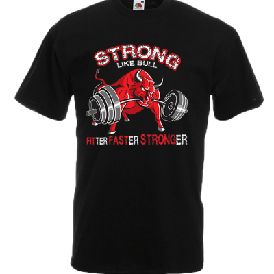 Strong Bull T-Shirt με στάμπα