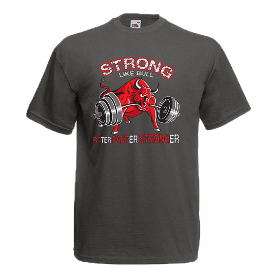 Strong Bull T-Shirt με στάμπα