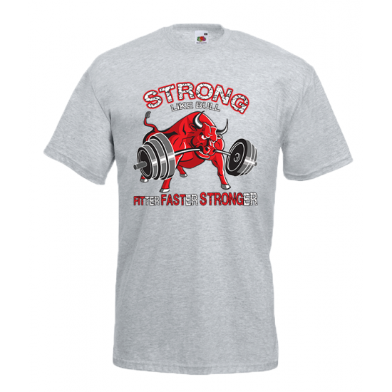 Strong Bull T-Shirt με στάμπα