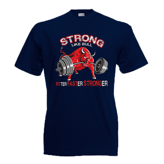 Strong Bull T-Shirt με στάμπα