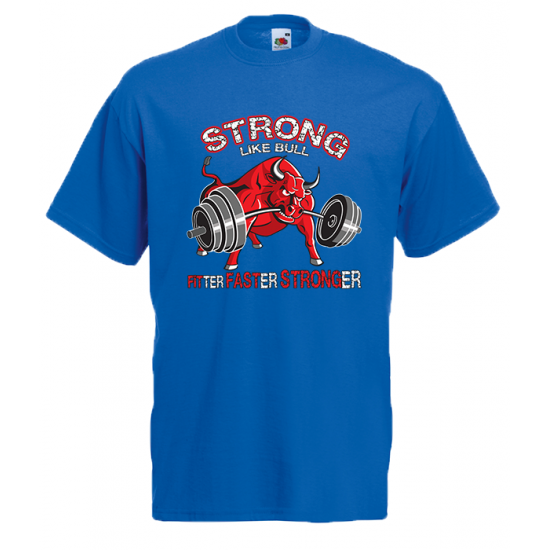 Strong Bull T-Shirt με στάμπα