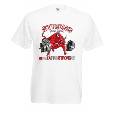 Strong Bull T-Shirt με στάμπα