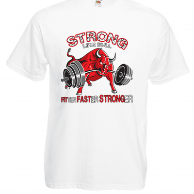 Strong Bull T-Shirt με στάμπα