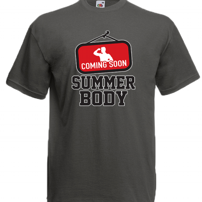 Summer Body T-Shirt με στάμπα