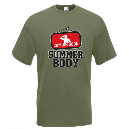 Summer Body T-Shirt με στάμπα