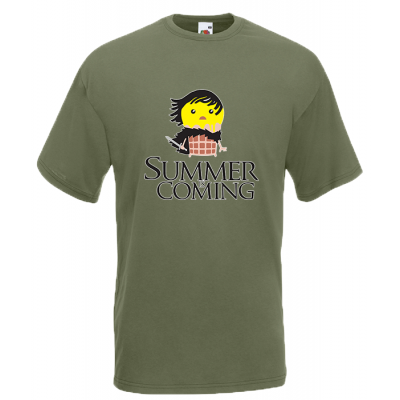 Summer Is Coming John Snow T-Shirt with print