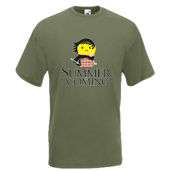 Summer Is Coming John Snow T-Shirt with print