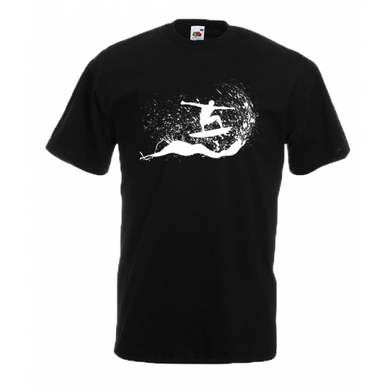 Surfing T-shirt με στάμπα 