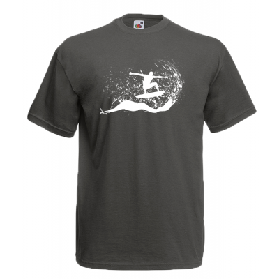 Surfing T-shirt με στάμπα 