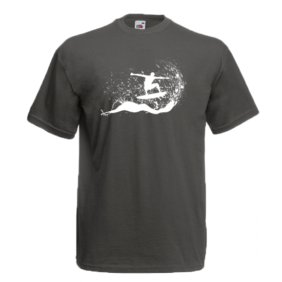 Surfing T-shirt με στάμπα 