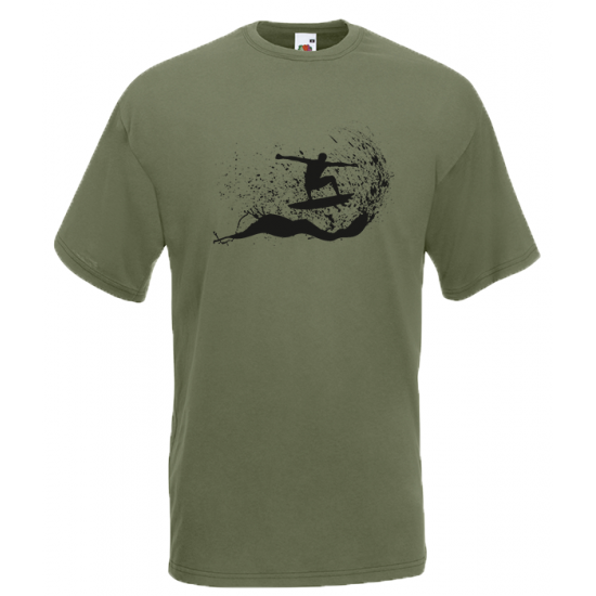 Surfing T-shirt με στάμπα 