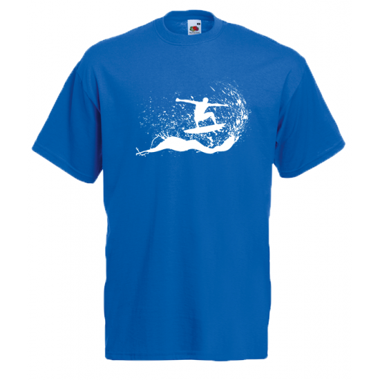 Surfing T-shirt με στάμπα 