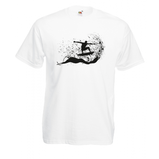 Surfing T-shirt με στάμπα 