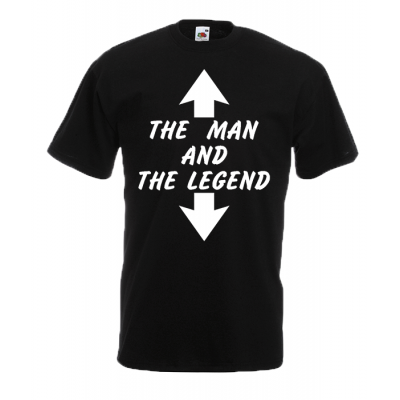 The Man And The Legend T-Shirt with print